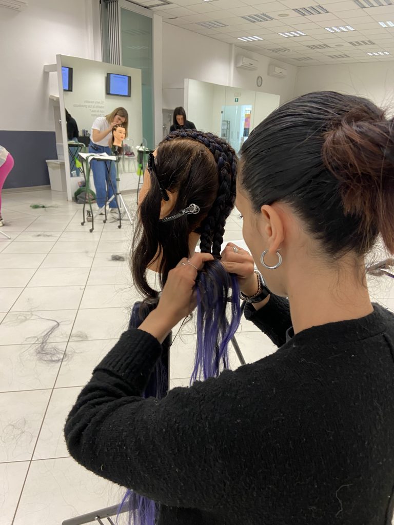 tecnica cornrows