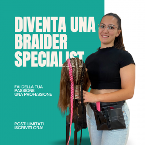 corso treccine afro Roma Milano Firenze Bologna braider specialist