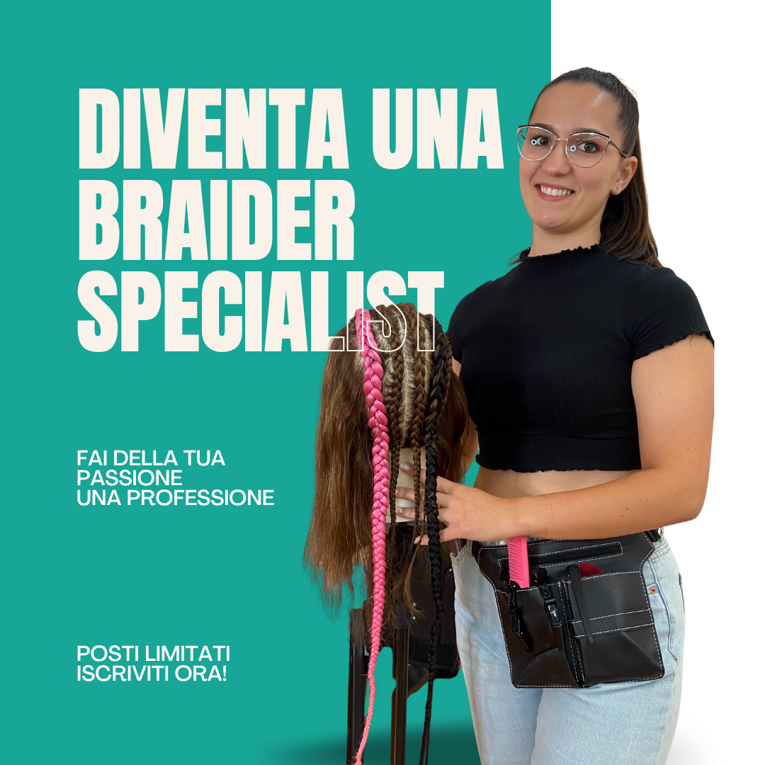 corso treccine afro Roma Milano Firenze Bologna braider specialist