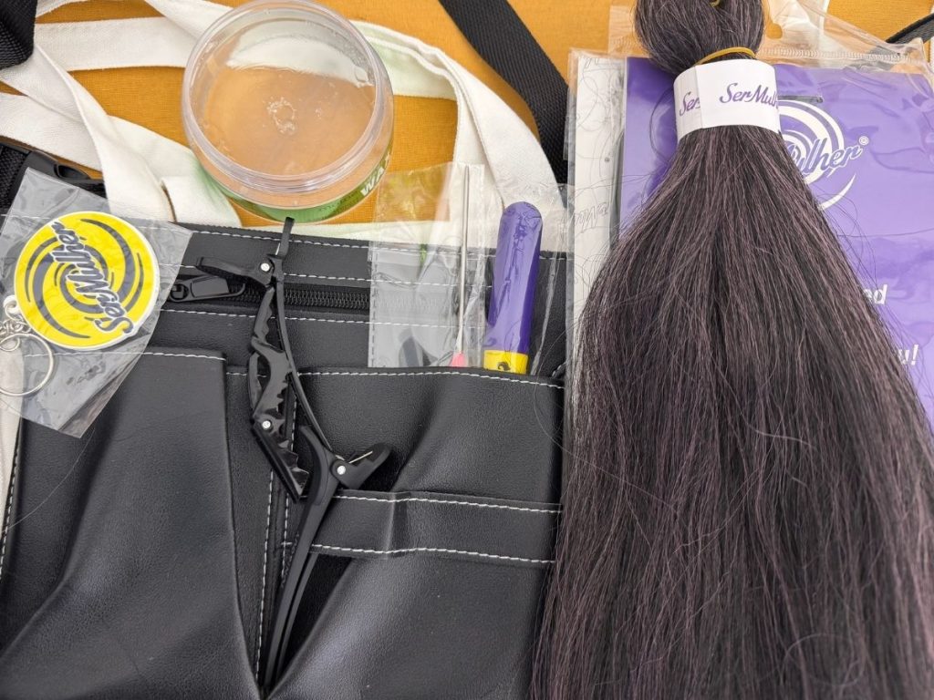 kit corso online materiali e strumenti del kit formazione per braider